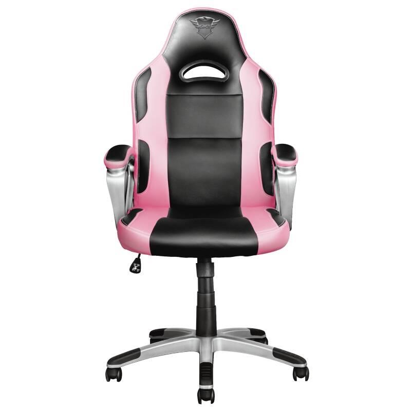 Herní židle Trust GXT 705P Ryon černá růžová