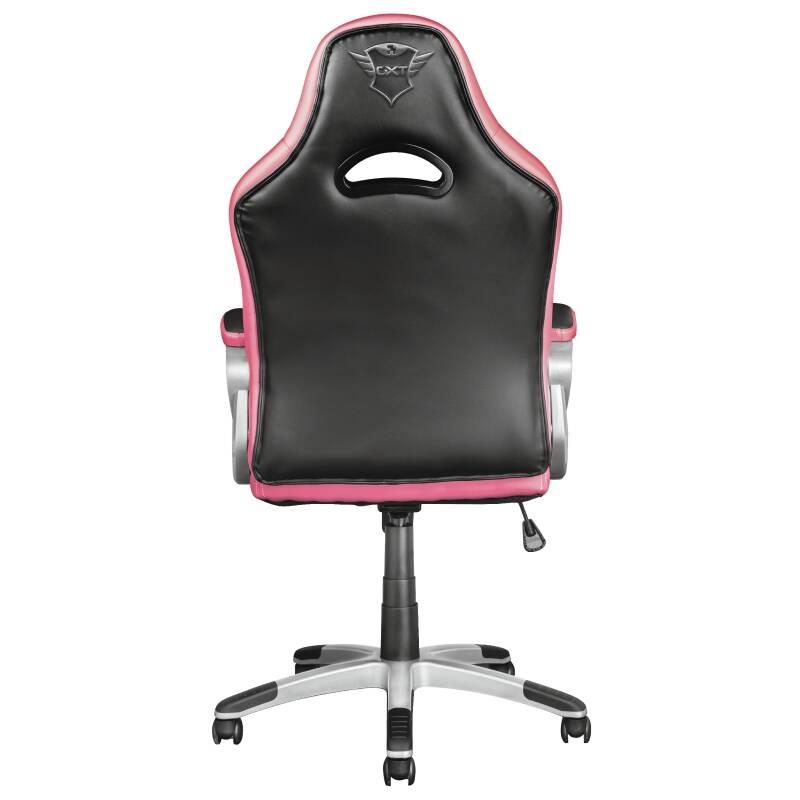 Herní židle Trust GXT 705P Ryon černá růžová