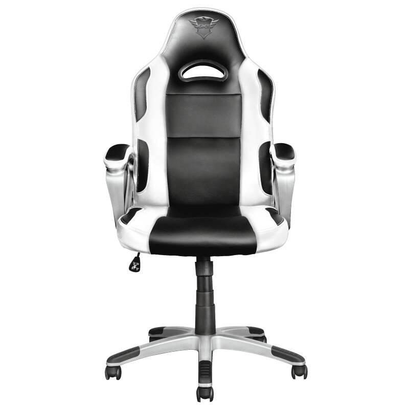 Herní židle Trust GXT 705W Ryon černá bílá