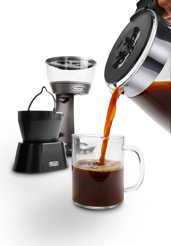 Kávovar DeLonghi Clessidra ICM17210 hnědý