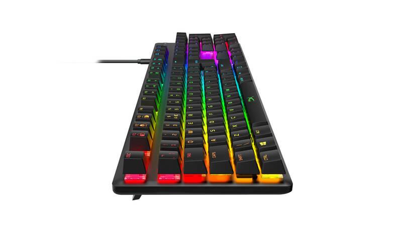 Klávesnice HyperX Alloy Origins - Aqua, US černá