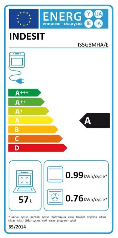 Kombinovaný sporák Indesit IS5G8MHA E