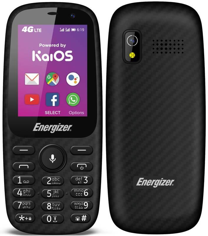Mobilní telefon Energizer Energy E241S černý, Mobilní, telefon, Energizer, Energy, E241S, černý