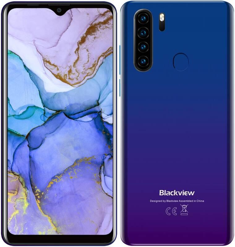 Mobilní telefon iGET BLACKVIEW GA80 Pro modrý