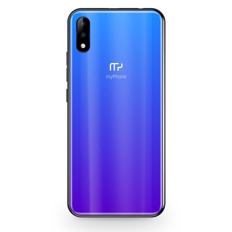 Mobilní telefon myPhone Prime 4 Lite modrý