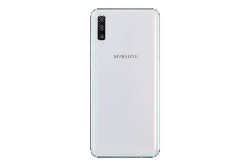 Mobilní telefon Samsung Galaxy A70 Dual SIM bílý