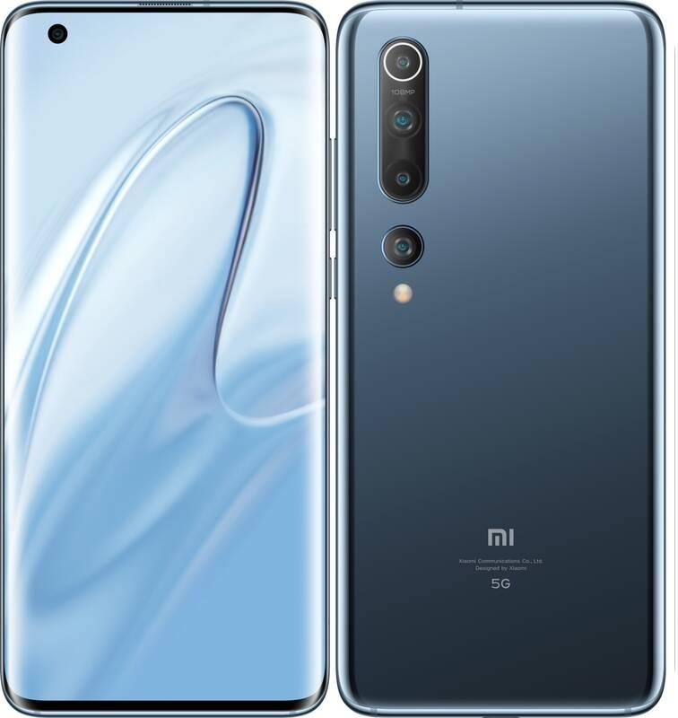 Mobilní telefon Xiaomi Mi 10 128 GB šedý