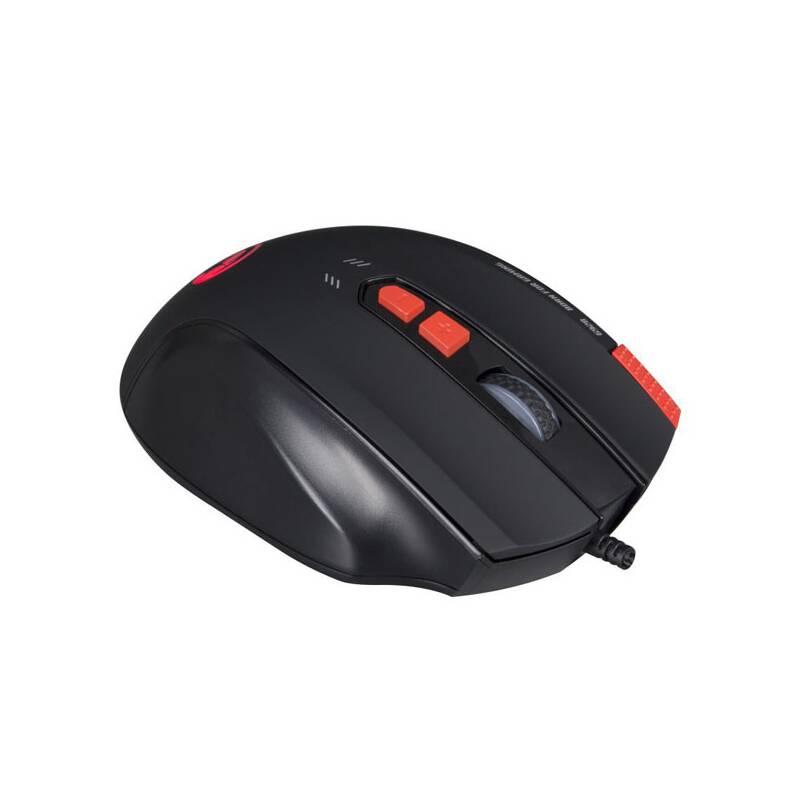 Myš Marvo G928 G1 podložka černá červená