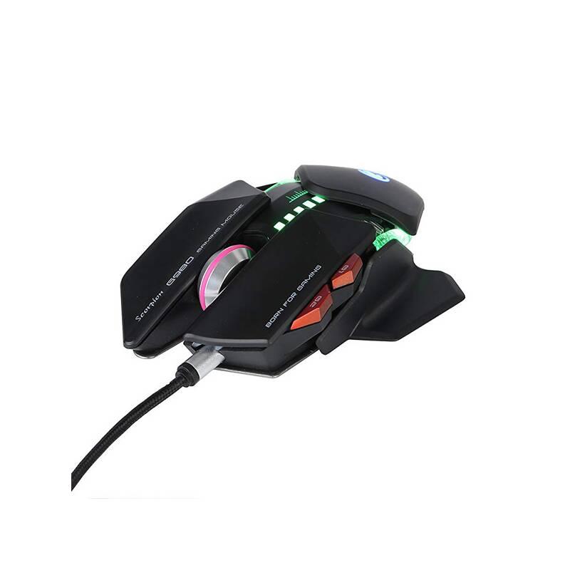 Myš Marvo G980 BK černá