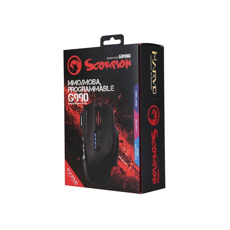 Myš Marvo G990 černá