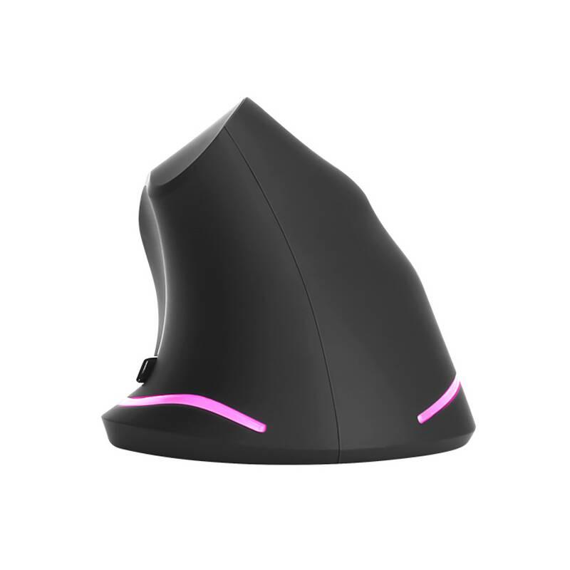 Myš Marvo M703W vertikální, ergonomická černá