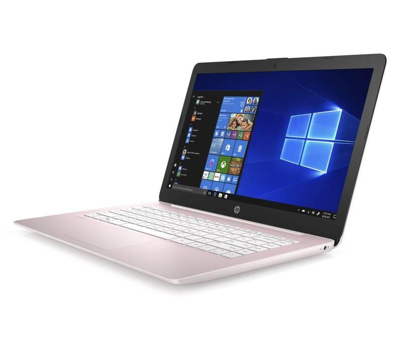 Notebook HP 14-ds0007nc růžový, bez operačního systému