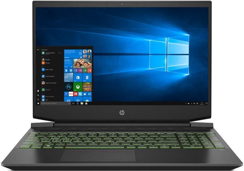 Notebook HP Pavilion Gaming 15-ec0002nc černý