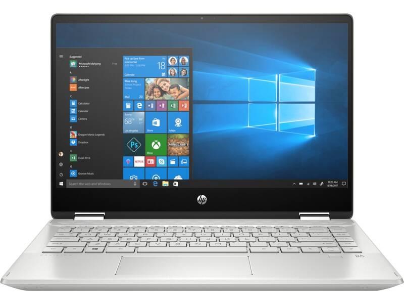 Notebook HP Pavilion x360 14-dh0009nc stříbrný