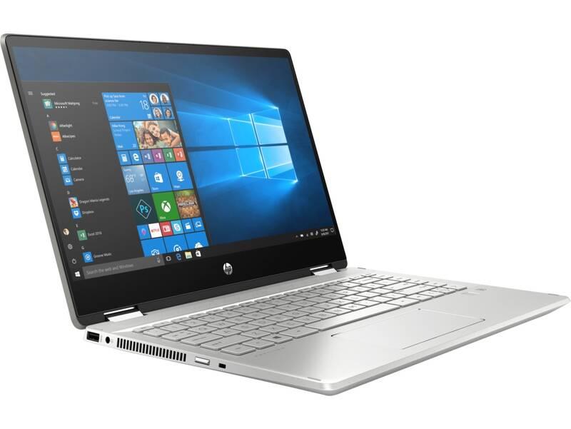 Notebook HP Pavilion x360 14-dh0009nc stříbrný, Notebook, HP, Pavilion, x360, 14-dh0009nc, stříbrný