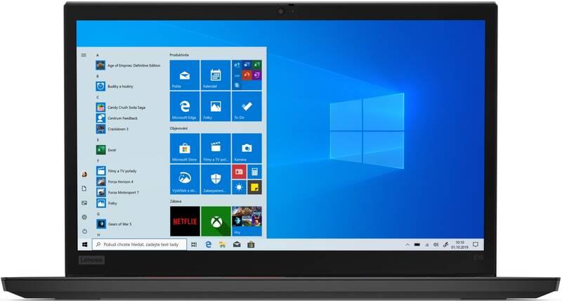 Notebook Lenovo ThinkPad E15-IML černý