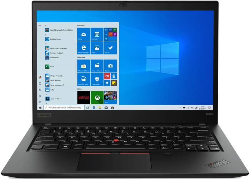 Notebook Lenovo ThinkPad T495s černý
