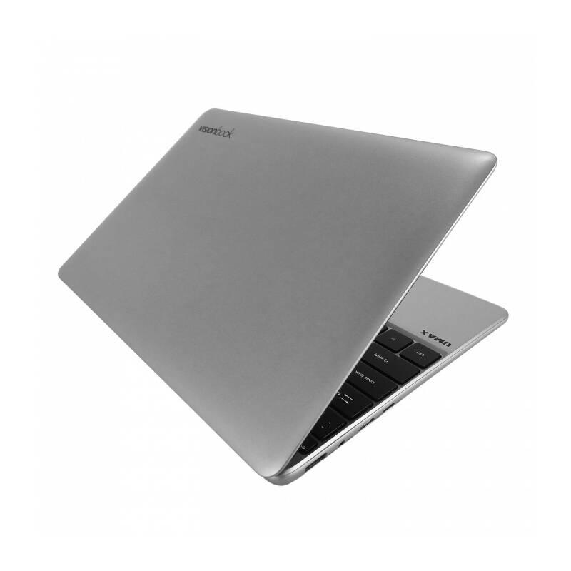 Notebook Umax VisionBook 12Wa šedý