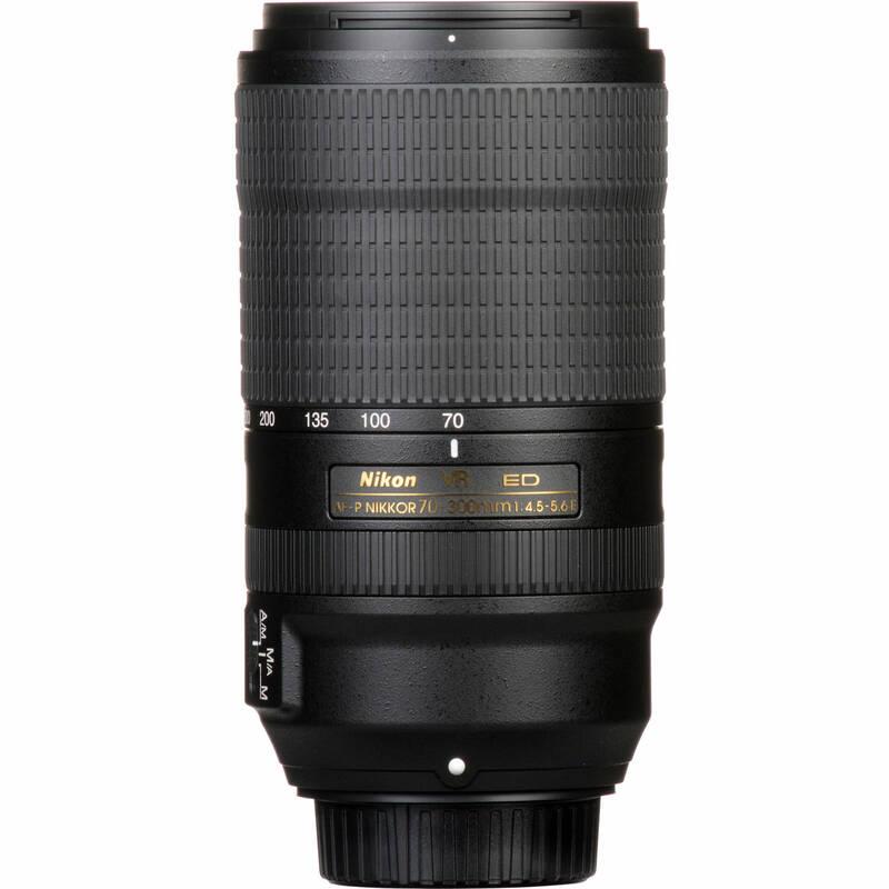 Objektiv Nikon 70-300 mm f 4.5-5.6E ED VR AF-P černý, Objektiv, Nikon, 70-300, mm, f, 4.5-5.6E, ED, VR, AF-P, černý
