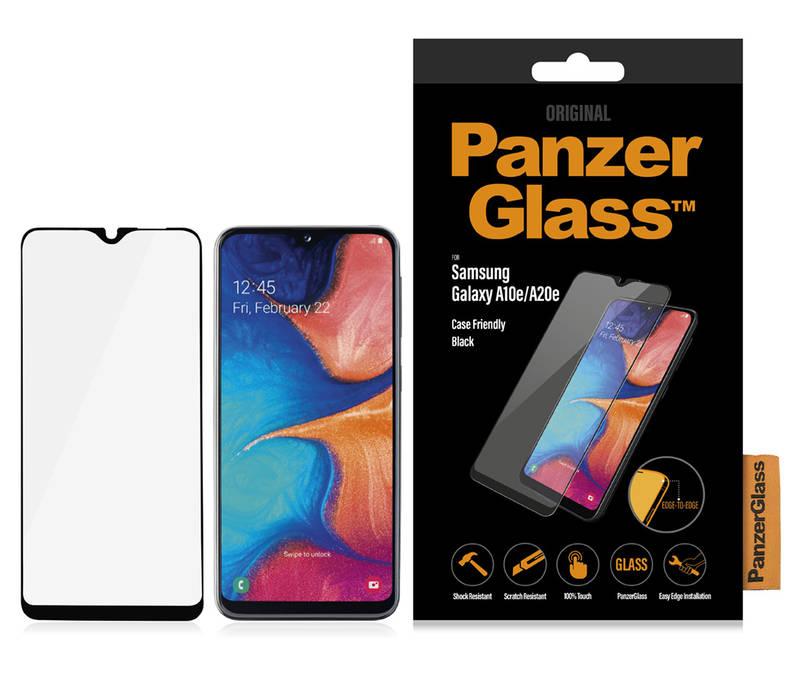 Ochranné sklo PanzerGlass Edge-to-Edge pro Samsung Galaxy A10e A20e černé