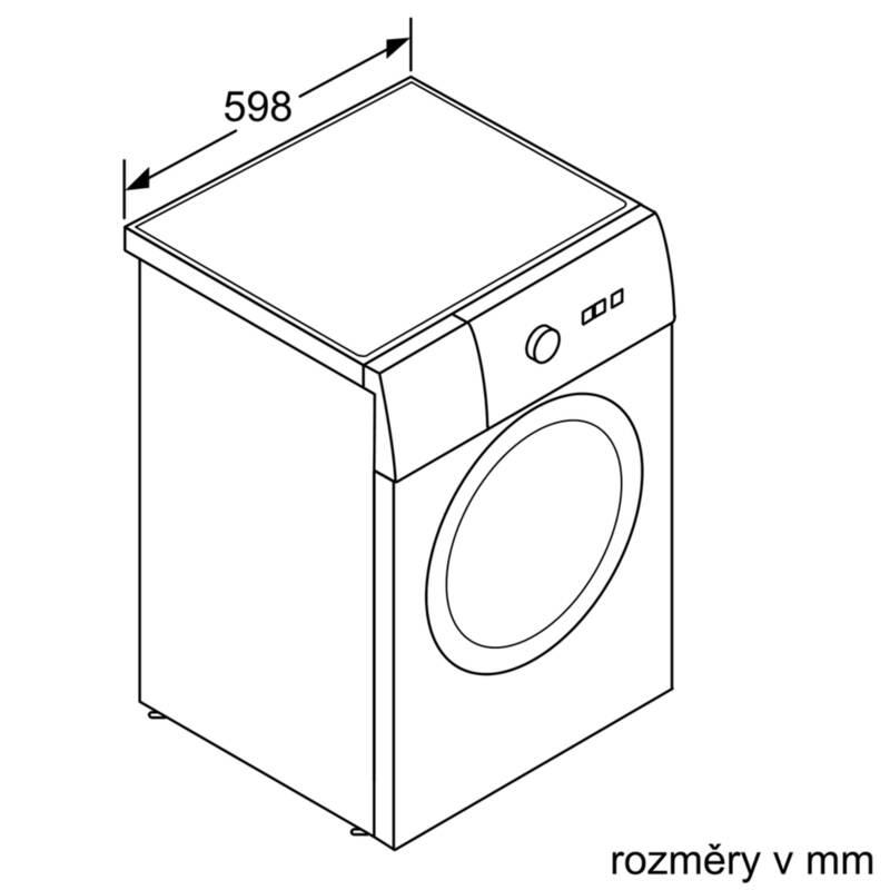 Pračka Bosch WAT24460BY bílá