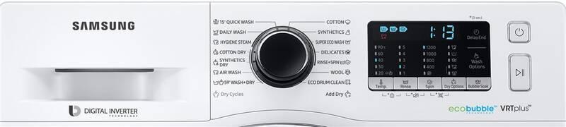 Pračka se sušičkou Samsung WD80K52E0ZW LE bílá