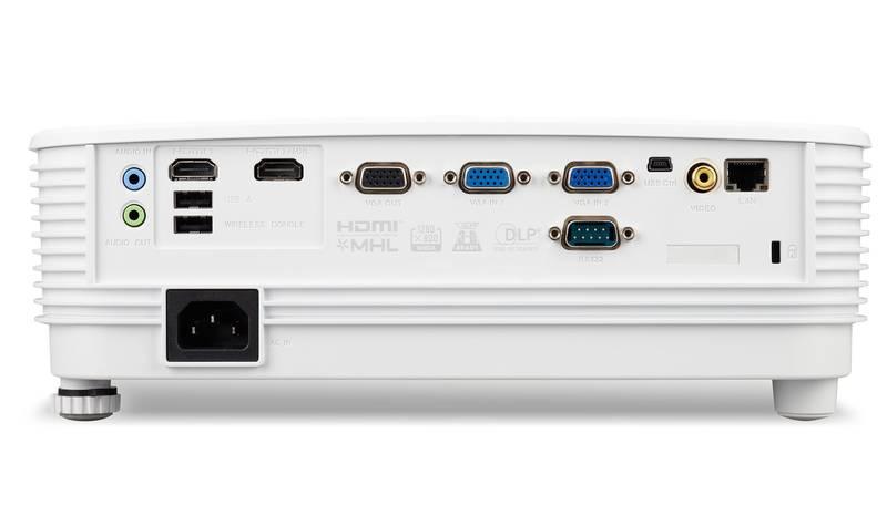 Projektor Acer P1350WB bílý, Projektor, Acer, P1350WB, bílý