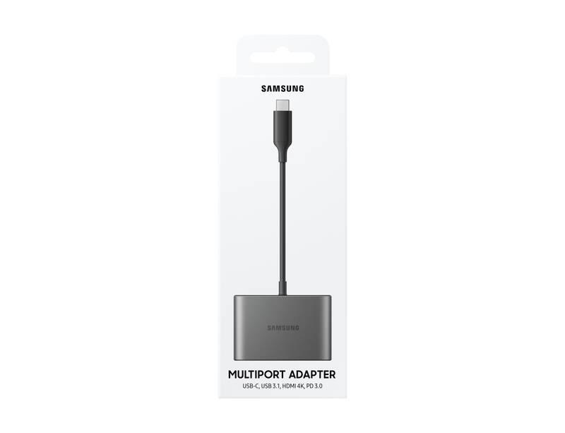 Redukce Samsung USB-C USB, USB-C, HDMI šedá