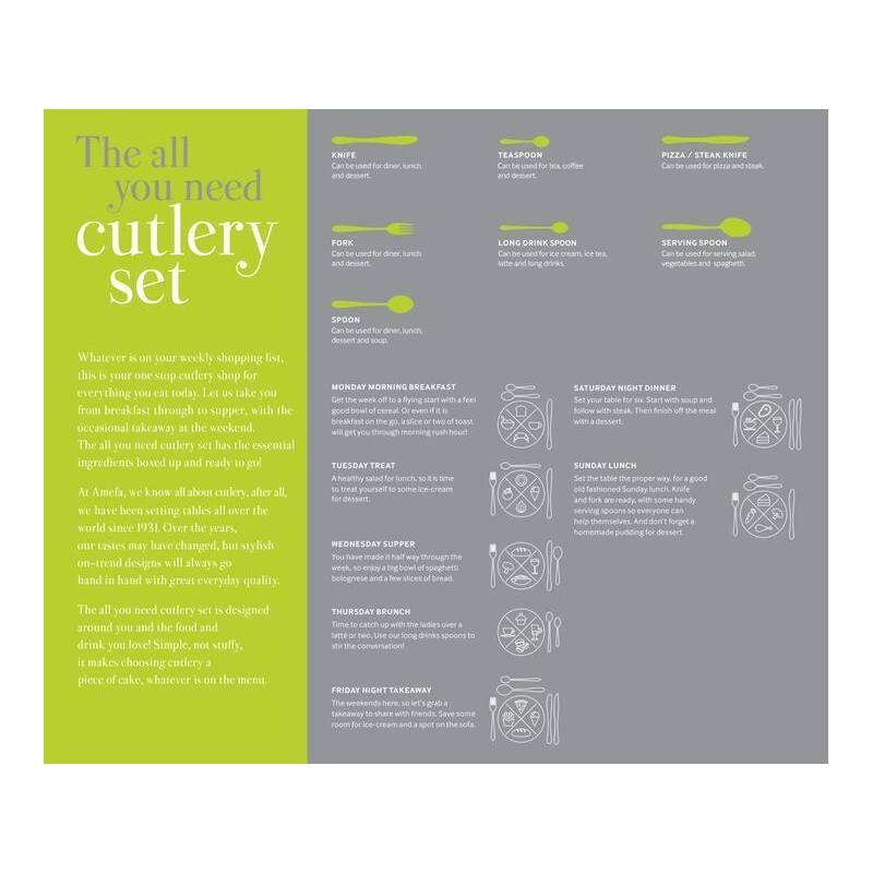 Sada příborů Amefa GAIA 371085