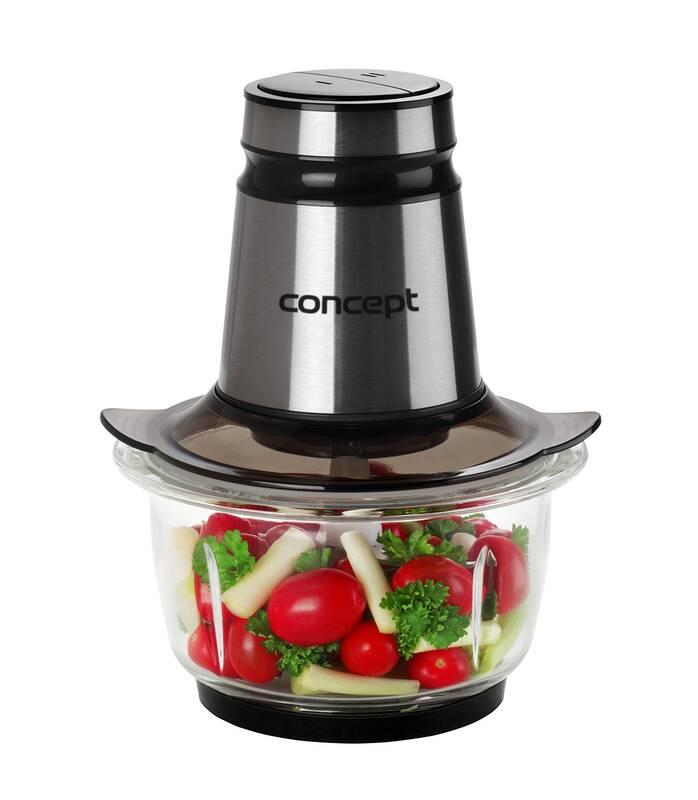 Sekáček potravin Concept RM3270 černý nerez
