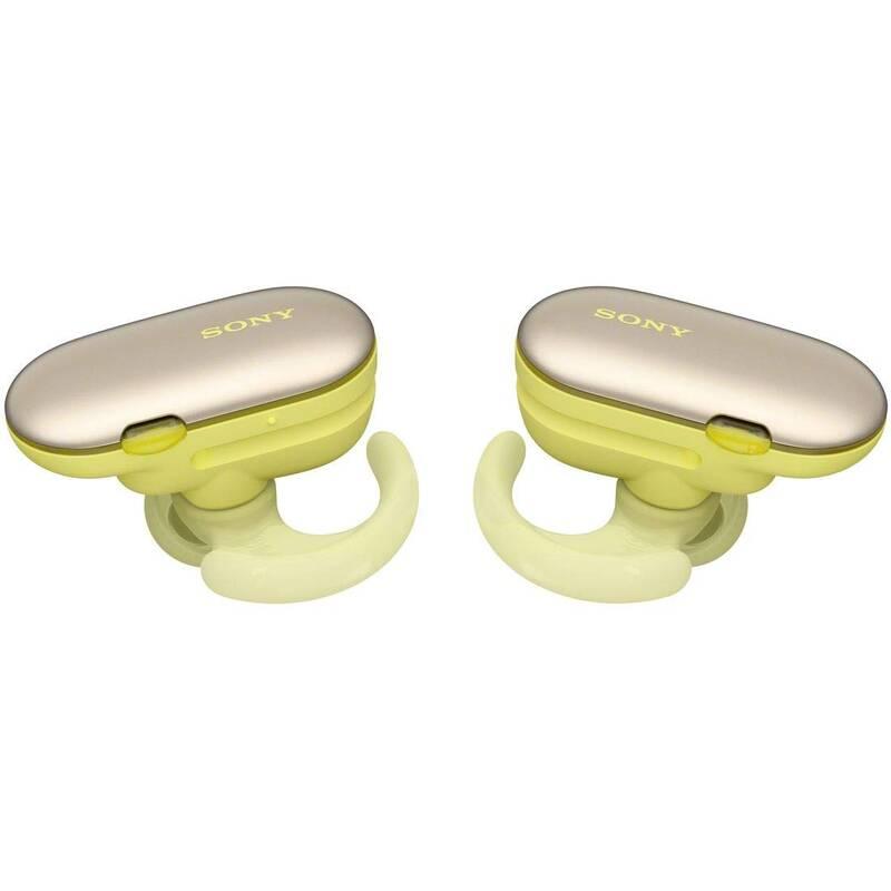 Sluchátka Sony WF-SP900, 4GB žlutá