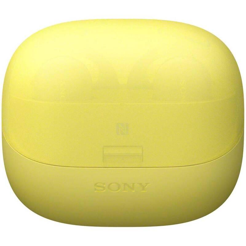 Sluchátka Sony WF-SP900, 4GB žlutá