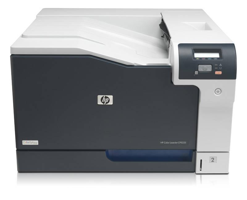 Tiskárna laserová HP Color LaserJet Professional CP5225dn černá šedá