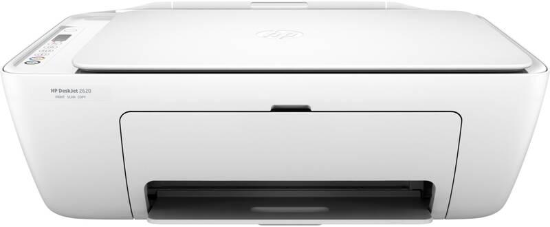 Tiskárna multifunkční HP DeskJet 2620 All-in-One bílá, Tiskárna, multifunkční, HP, DeskJet, 2620, All-in-One, bílá