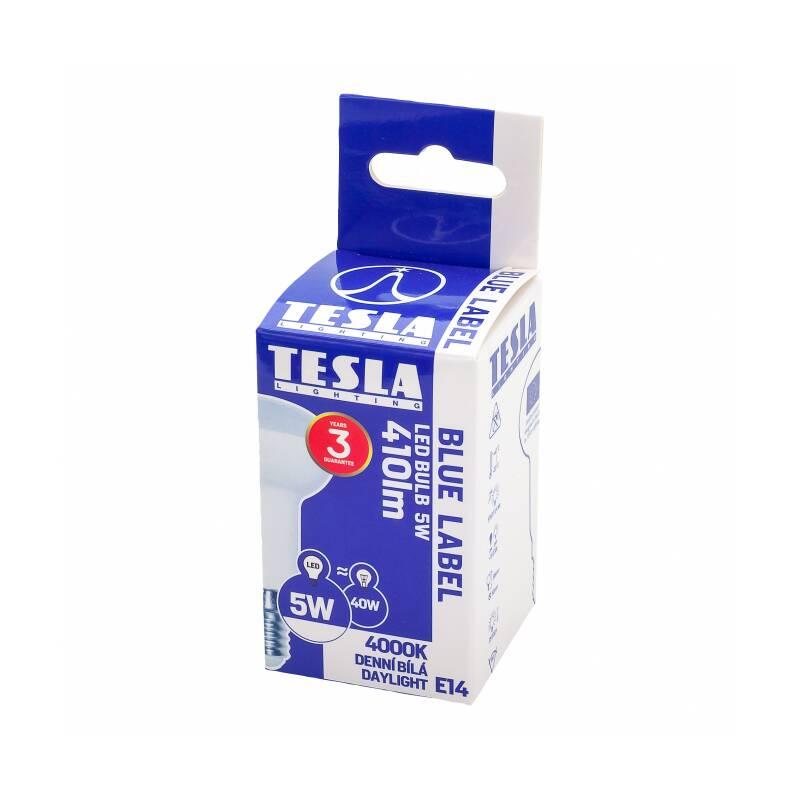 Žárovka LED Tesla reflektor, 5W, E14, neutrální bílá