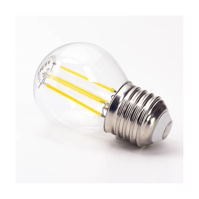Žárovka LED Tesla Retro Filament mini globe, 4W, E27, neutrální bílá