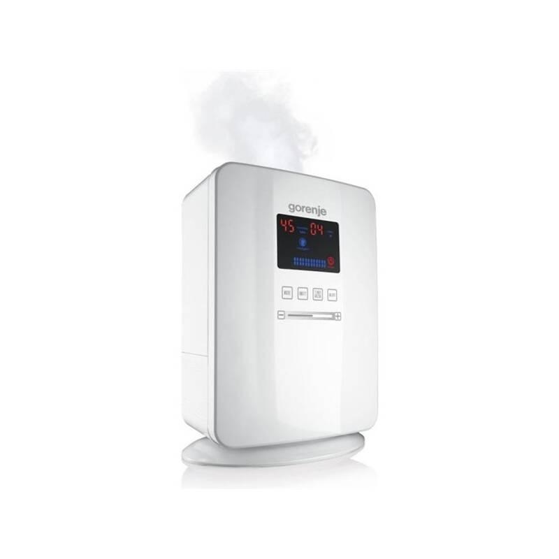 Zvlhčovač vzduchu Gorenje H50DW bílý, Zvlhčovač, vzduchu, Gorenje, H50DW, bílý