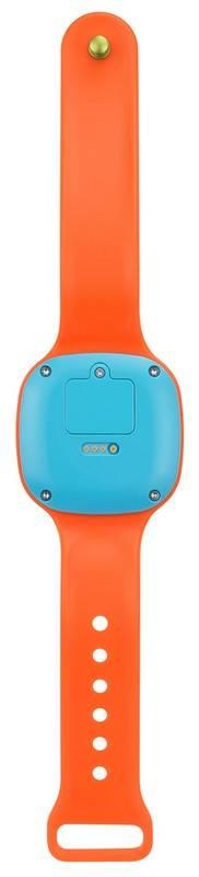 Chytré hodinky ALCATEL MOVETIME Track&Talk Watch modré oranžové