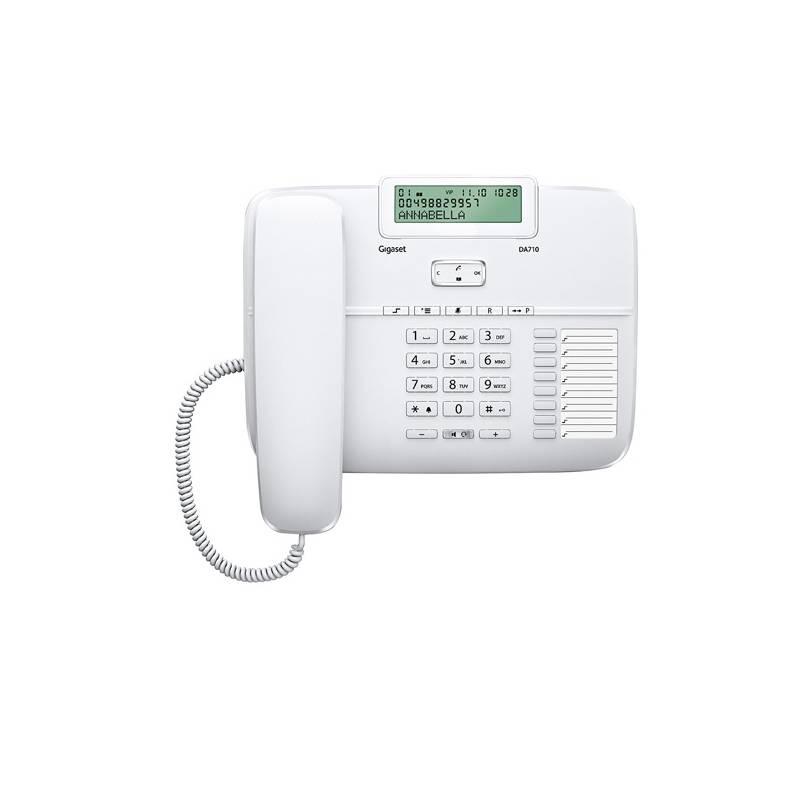 Domácí telefon Siemens Gigaset DA710 bílý