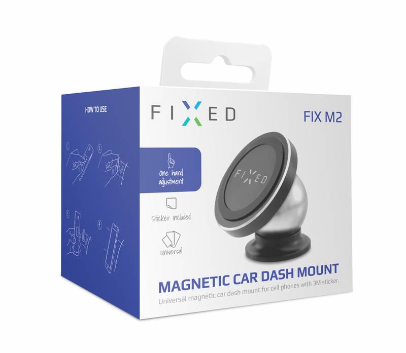 Držák na mobil FIXED FIXM2 na palubní desku černý