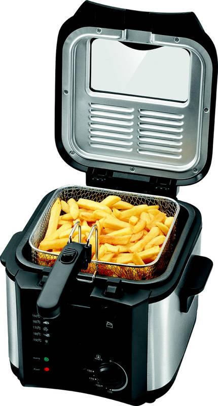 Fritéza Clatronic FR 3649 černá nerez