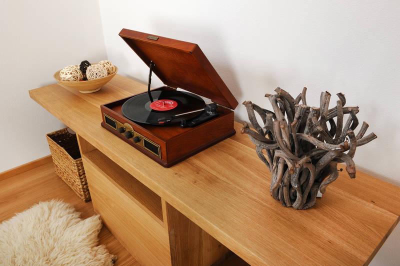 Gramofon Hyundai Retro RT 910 dřevo