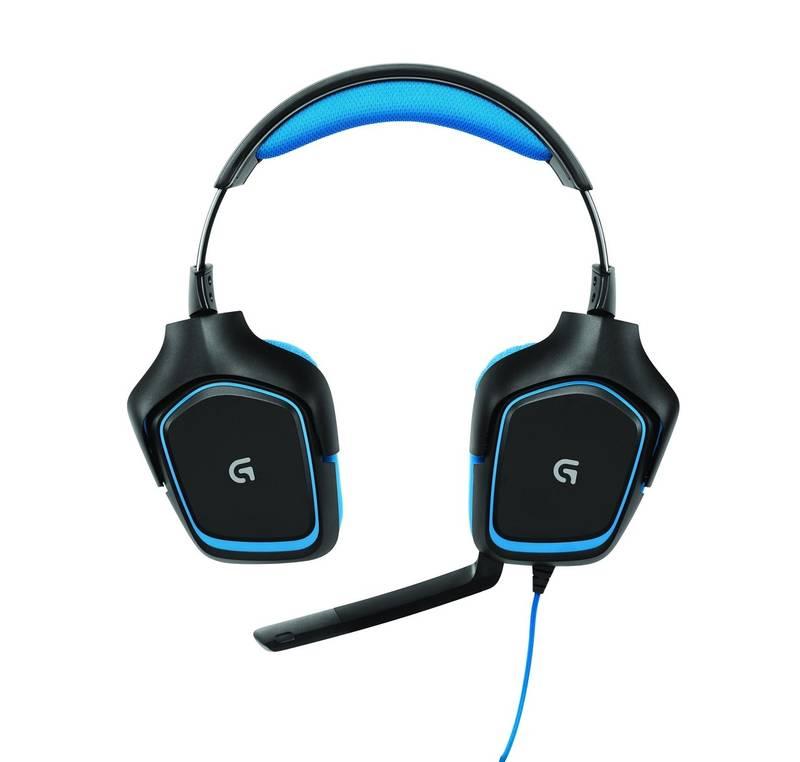 Headset Logitech Gaming G430 modrý