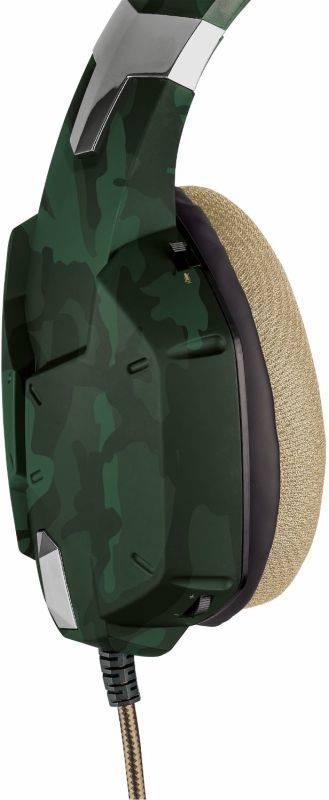 Headset Trust GXT 322C Green Camouflage