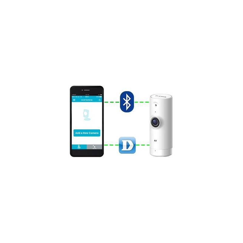 IP kamera D-Link DCS-8000LH Mini HD WiFi bílá