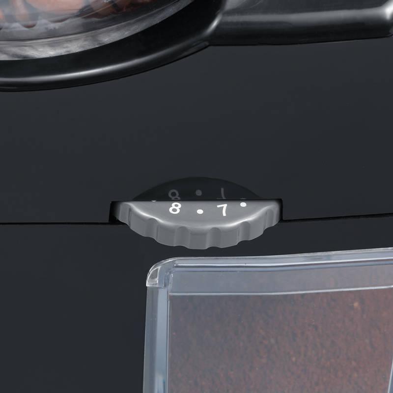 Kávomlýnek Severin KM 3874 černý nerez