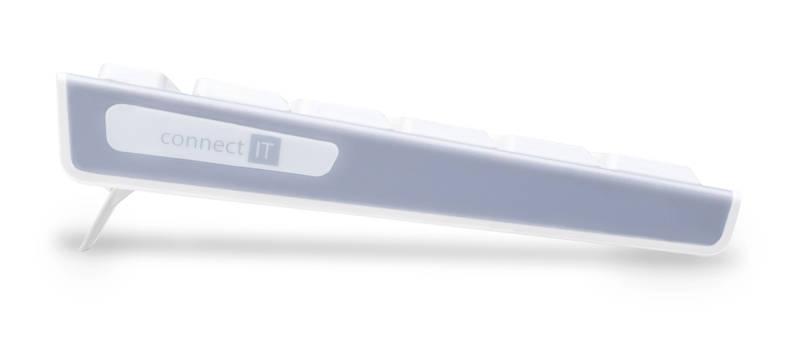 Klávesnice s myší Connect IT CKM-7510-CS, CZ SK šedá