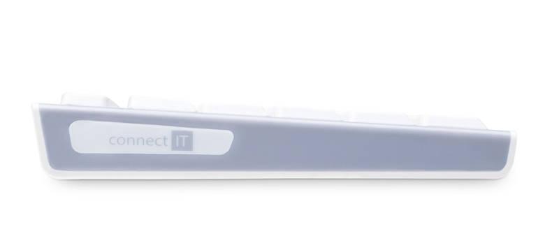Klávesnice s myší Connect IT CKM-7510-CS, CZ SK šedá