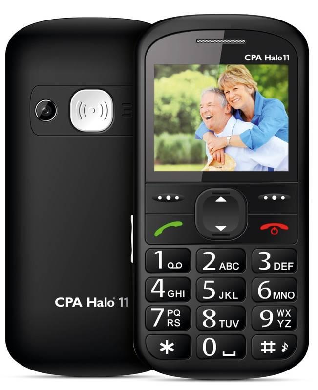 Mobilní telefon CPA Halo 11 černý