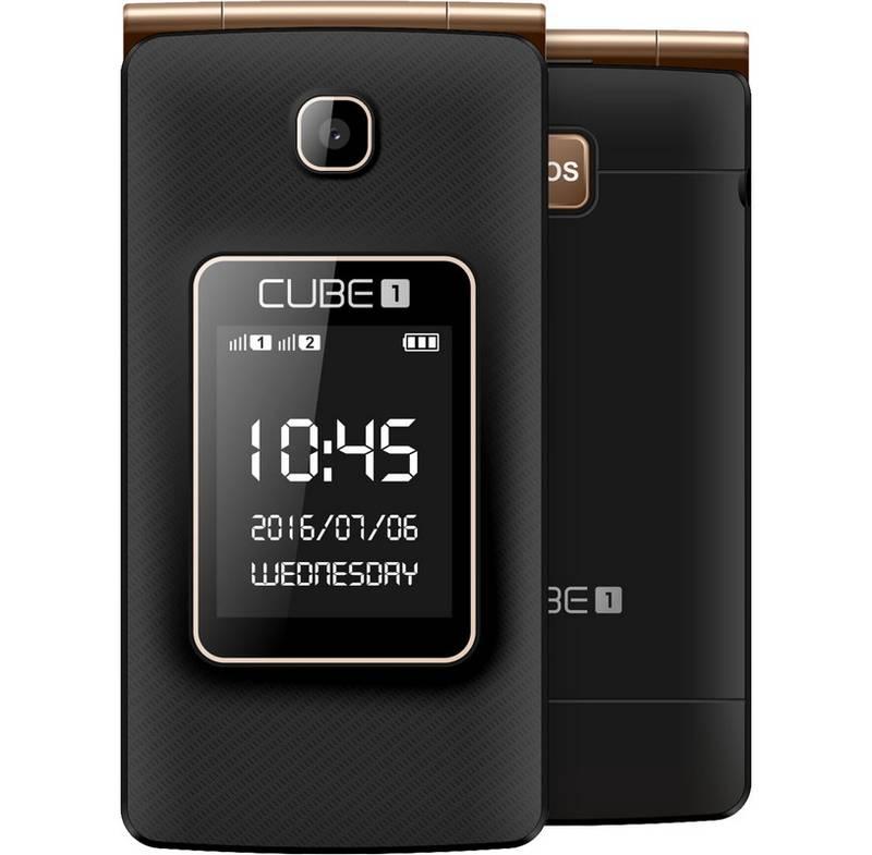 Mobilní telefon CUBE 1 VF200 černý, Mobilní, telefon, CUBE, 1, VF200, černý
